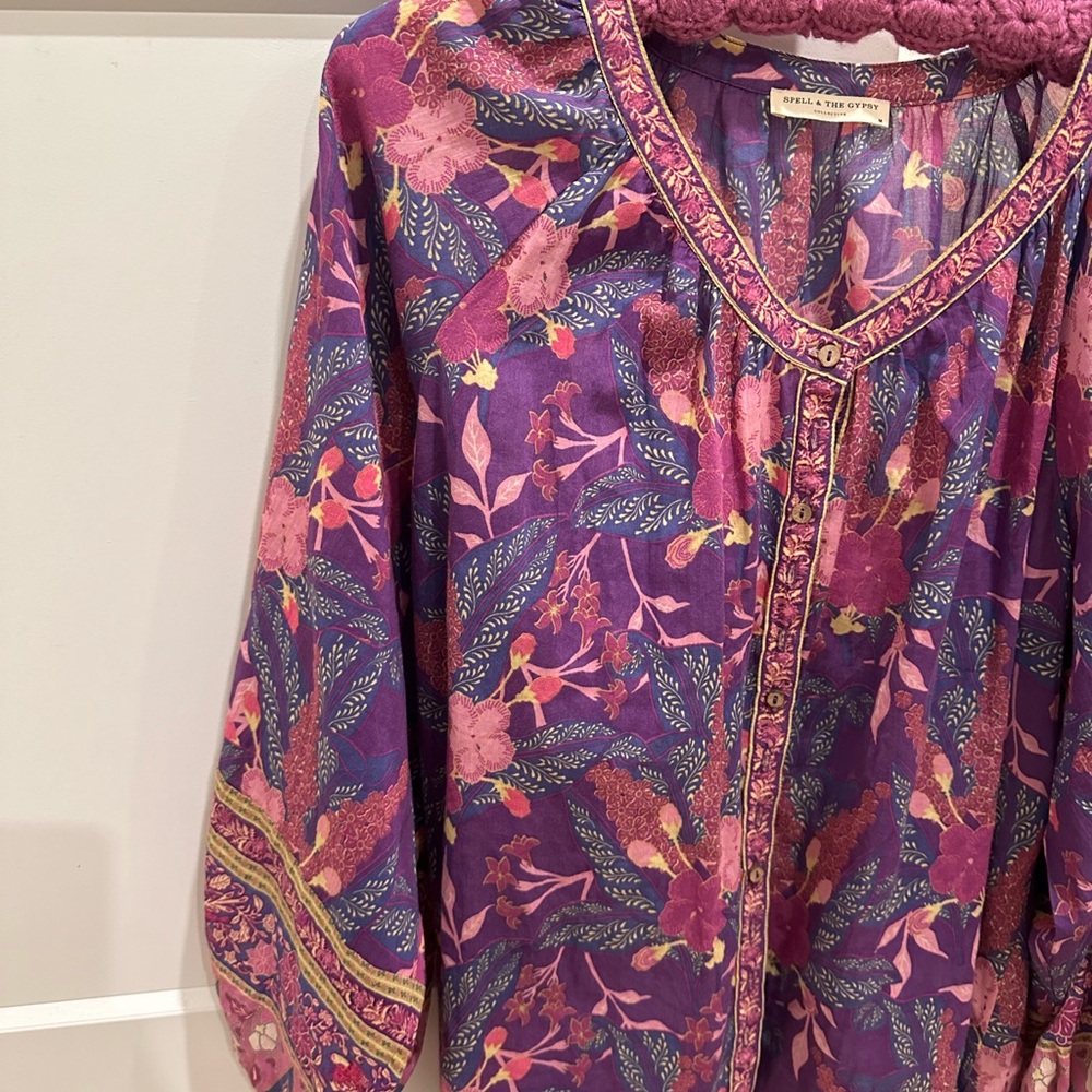 SPELL Bianca Blouse - Picture 3 of 4